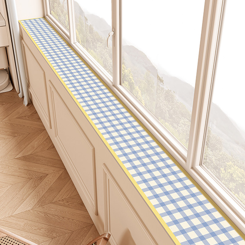 硅藻泥飘窗垫窗台垫子吸水防护垫四季防晒防尘垫阳台改造神器格子,居家布艺,飘窗垫,淘宝优惠券,粉丝福利购,淘宝优惠卷