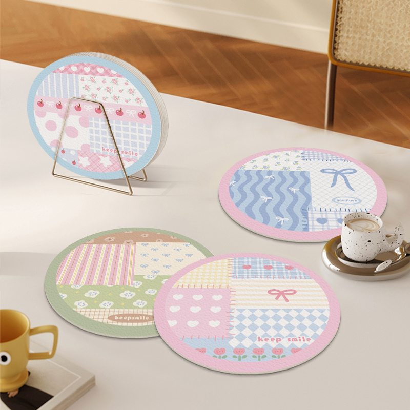 圆形隔热垫餐桌垫防烫耐高温垫子