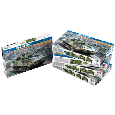 小号手军事拼装模型轮式装甲车坦克1:35中国ZBD-04步兵战车82453