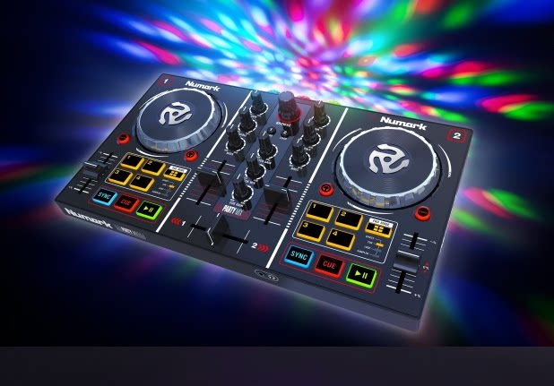 露码numark Party Mix 码 DJ控制器 DJ打碟机带三个LED炫彩灯使用感如何?