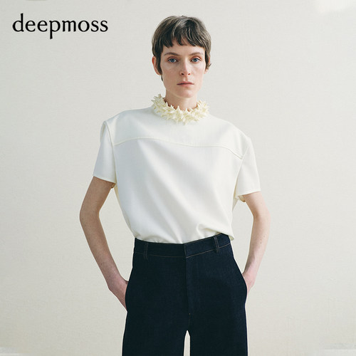 【deepmoss】2026秋冬新款云螺柔感T恤