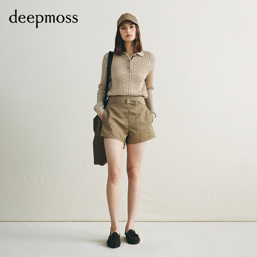 【deepmoss】2026秋冬新款松间浮沙休闲短裤