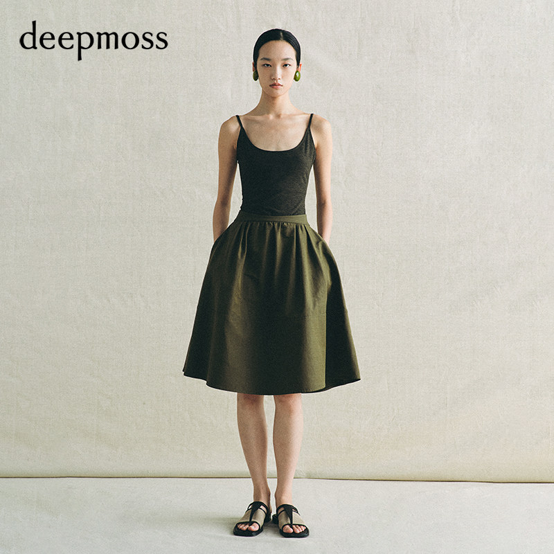 【deepmoss】2026春夏新款时刻芭蕾吊带裙图片