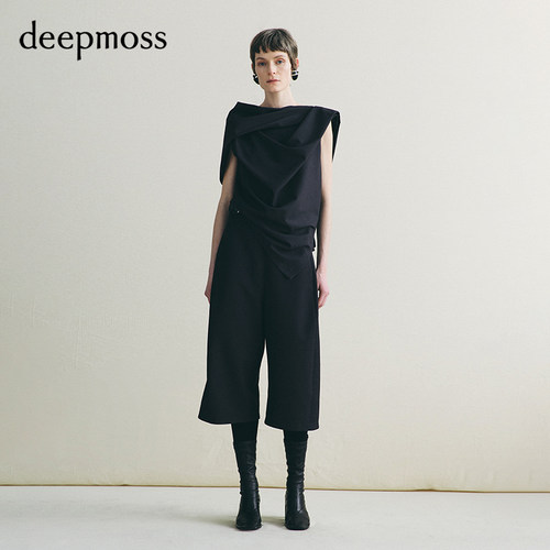 【deepmoss】2026秋冬新款松灰螺旋解构上衣