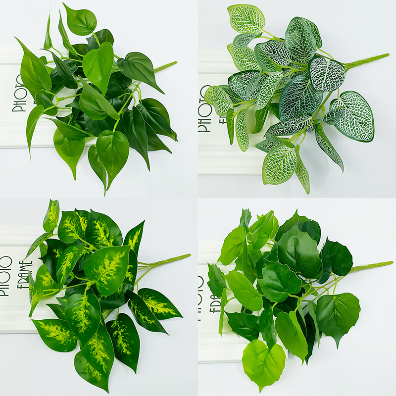 单支仿真植物植物塑料花插花绿草