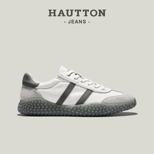 HauttonJeans男士透气运动休闲鞋