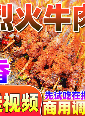 烈火牛肉腌料撒料商用500g/包