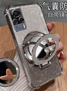 适用vivoS9e手机壳vivo保护S9e硅胶套S9e镜头全包V2048A气囊防摔vovis透明软vivis带支架viovs步步高5G女新款