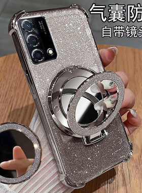 适用oppoK9手机壳oppo保护K9硅胶套5G镜头全包防摔PEXM00透明外壳opopk女款0PP0带支架opk9新款95g高级感网红