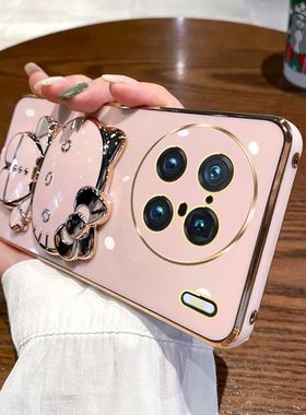 适用vivox90pro十手机壳vivo保护硅胶套x90por带补妆镜V2227A全包防摔vovix软壳vovox女生新款viovx可爱propl