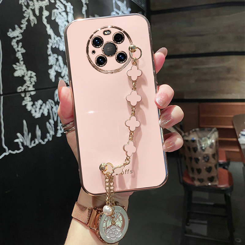 鼎桥M40硅胶个性带手链条壳防摔