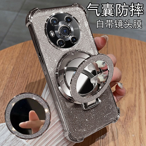 适用荣耀magic3自带镜头膜全包壳