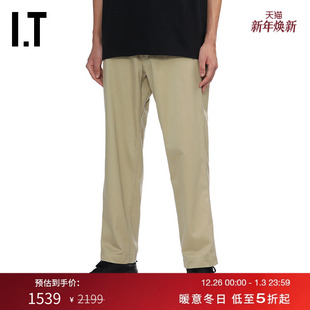 长裤 直筒裤 西裤 新款 CS401EMP 简约日常纯色休闲裤 nanamica男装