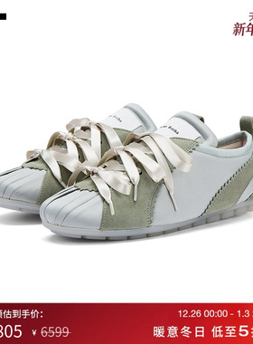 IT Simone Rocha女款多鞋带运动鞋新款拼接休闲鞋平底鞋BPT414XP