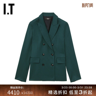 夹克新款 合身西装 摩登干练双排扣西服外套4WJ008XM AMIRI女装