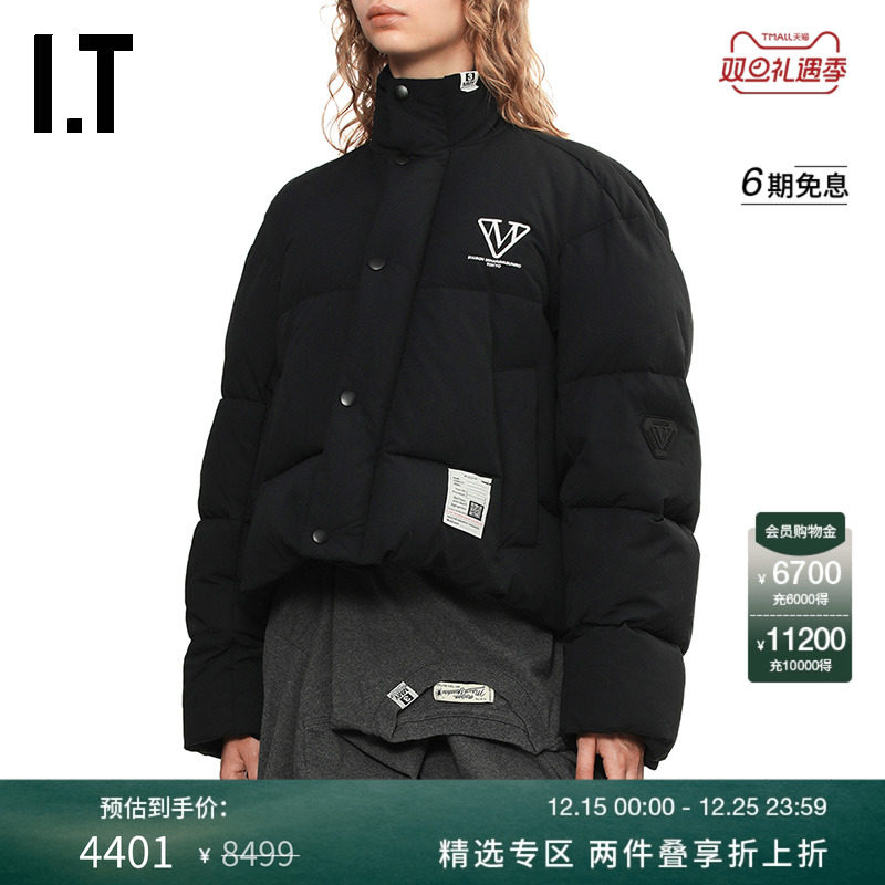ITMiharaYasuhiro立领羽绒服