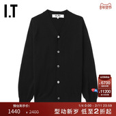 CDG GARÇONS川久保玲男装 PLAY COMME des 直排扣羊毛针织开衫