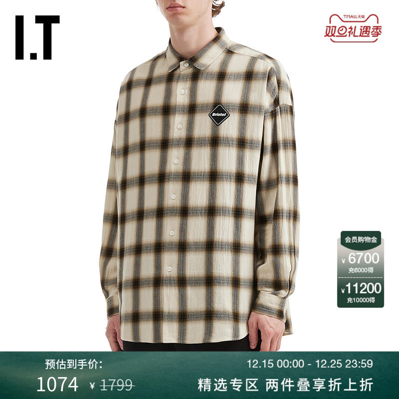 ITF.C.REALBRISTOL格纹衬衫