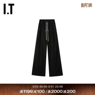 长裤 阔腿裤 新款 时尚 4327R09Q 街头风宽松拖地休闲裤 DRKSHDW女装