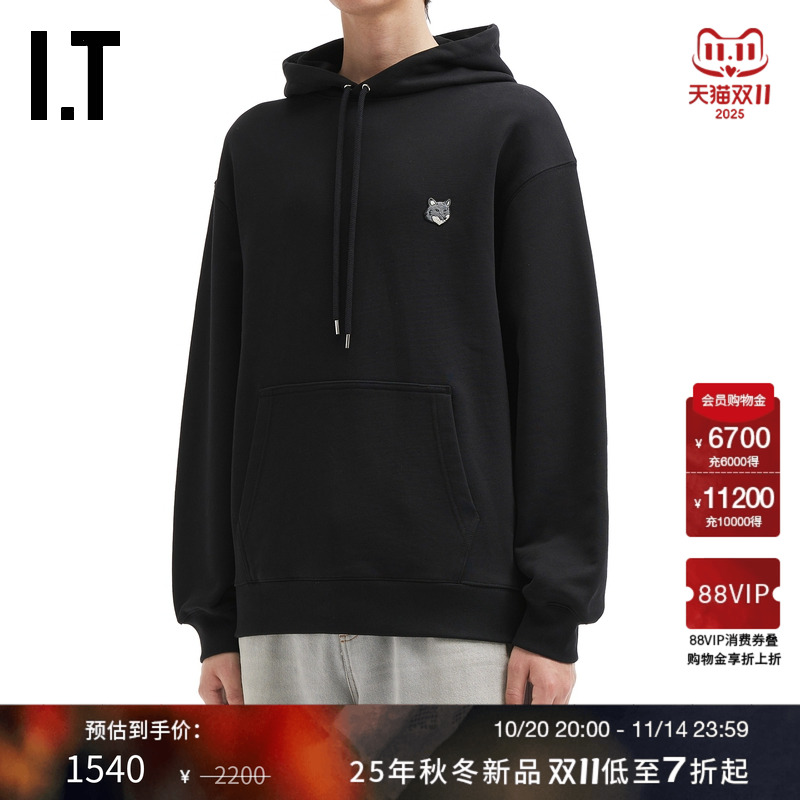 ITMaisonKitsune连帽卫衣