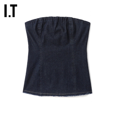 ITDesignersRemix牛仔抹胸上衣