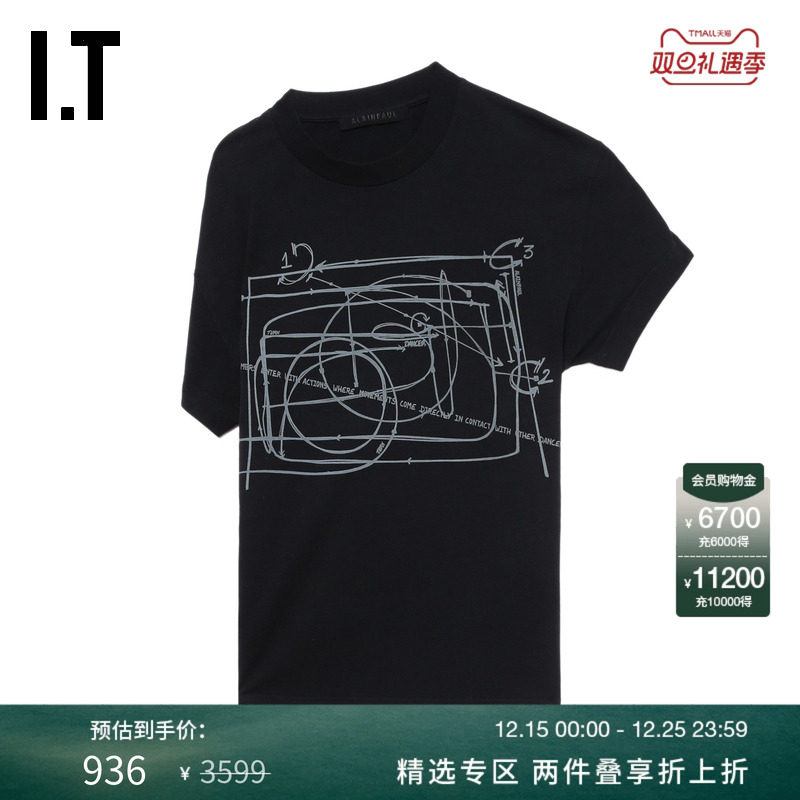 ITALAINPAUL修身短袖T恤