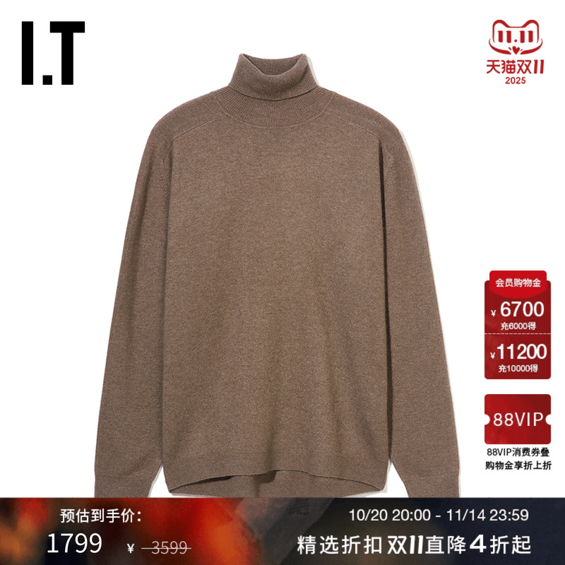 ITnonnative高领针织衫