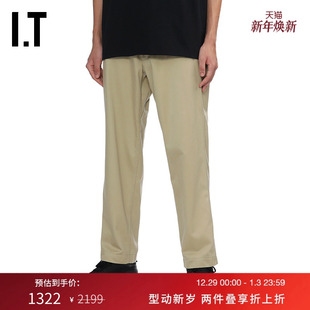 长裤 直筒裤 西裤 新款 CS401EMP 简约日常纯色休闲裤 nanamica男装