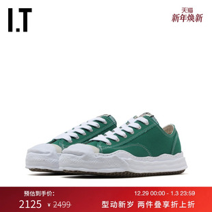 Mihara 青春街潮帆布鞋 Yasuhiro男款 新款 W702ELMP 厚底运动鞋