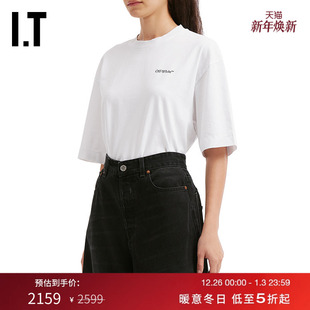 ABLOH™女装 T恤 WHITE 饰圆领短袖 图案装 新款 VIRGIL OFF