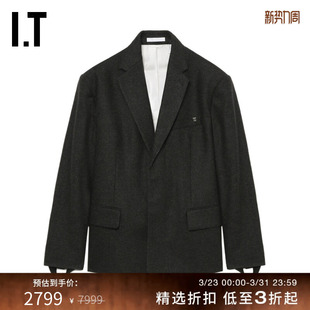 夹克新款 廓形毛呢西装 LANG女装 气质通勤西服外套0H9197 HELMUT