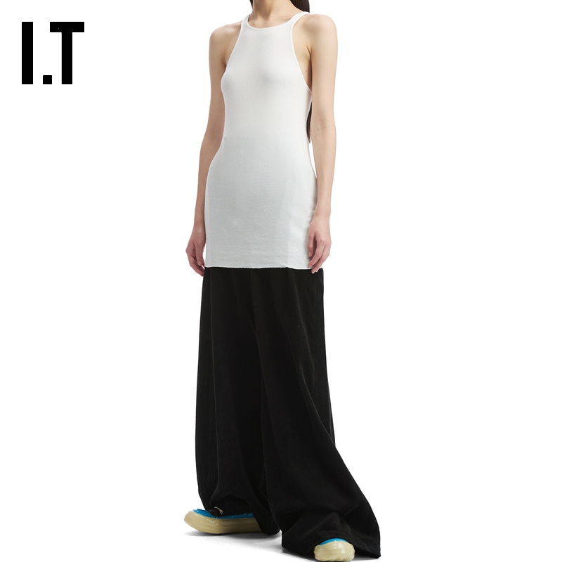 ITDRKSHDW中长款工字背心