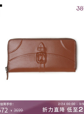 IT Mihara Yasuhiro男款长款拉链钱包新款压纹皮夹钱夹C601BRMP