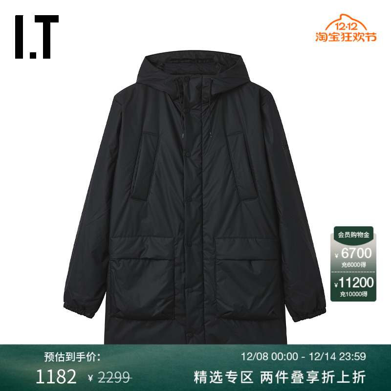 ITRAINS宽松连帽拉链夹克