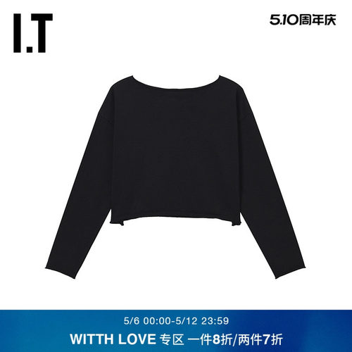 ITWITTHLOVE大圆领卫衣