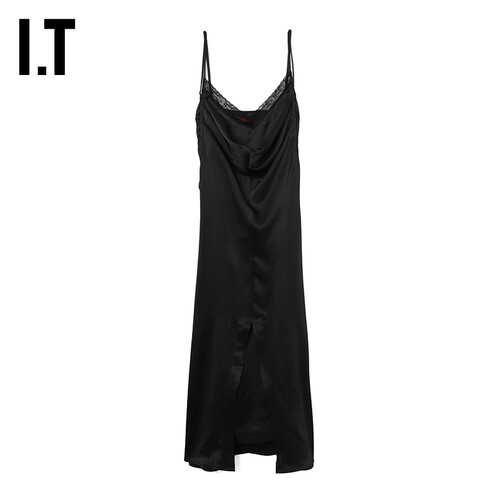 ITCommission蕾丝吊带连衣裙