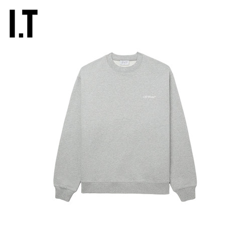OFF-WHITE™宽松圆领卫衣