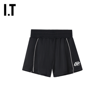OFF-WHITE™女装新款运动短裤活力动感logo装饰休闲裤L00110WQ