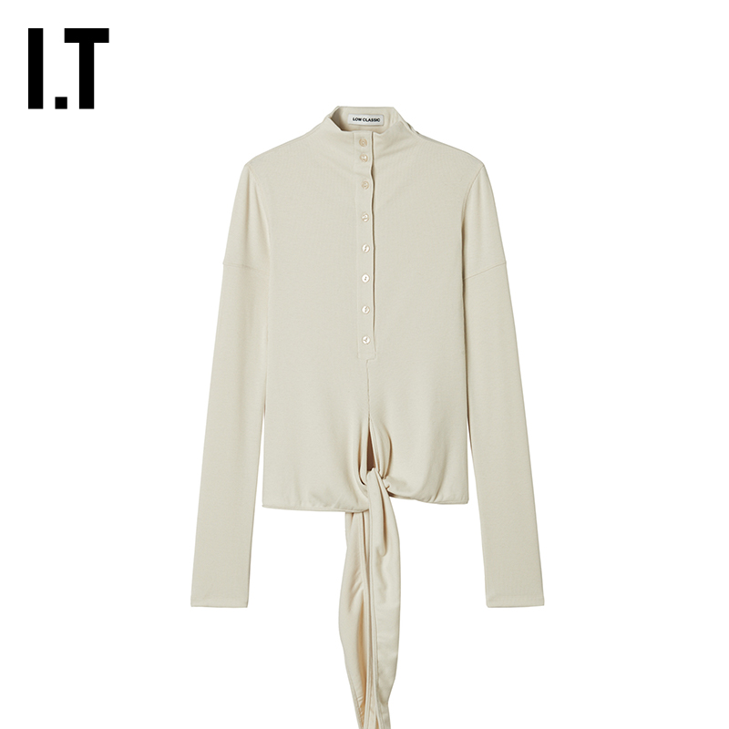 ITLOWCLASSIC修身立领长袖上衣