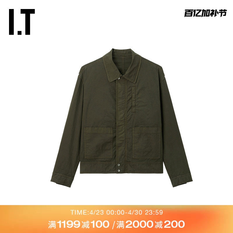 IT DRIES VAN NOTEN男装翻领夹克新款酷帅型男工装外套205711MQ