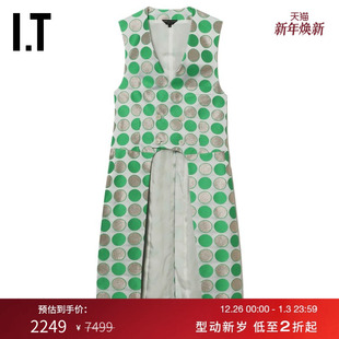 des GARCONS HOMME 彩色波点长款 COMME PLUS男装 马甲外搭 CDG