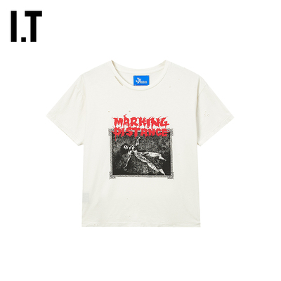 ITMARKINGDISTANCE短袖T恤