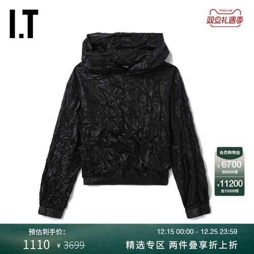 ITWe11Done短款连帽卫衣