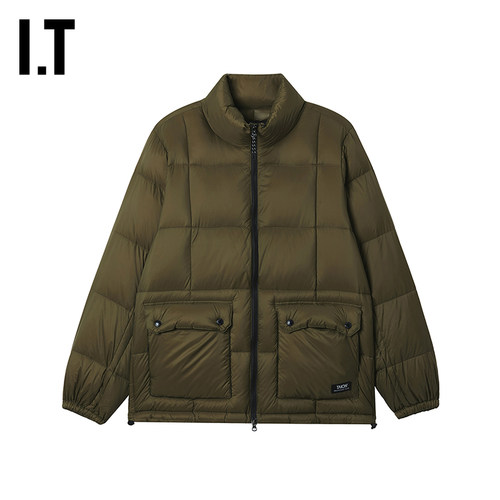 ITTAION立领拉链羽绒服
