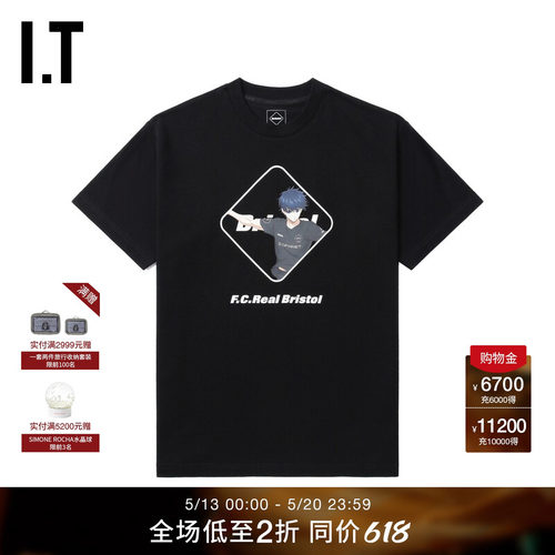 ITF.C.REALBRISTOL联名短袖T恤