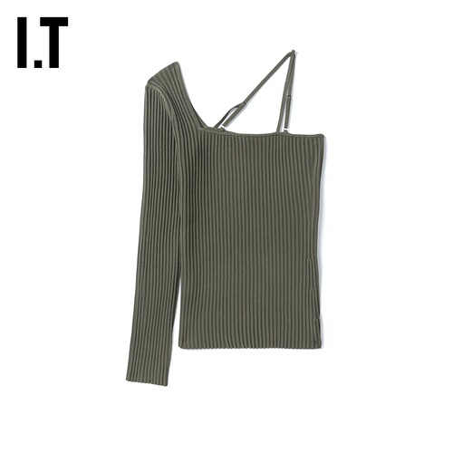 ITHELMUTLANG露肩上衣
