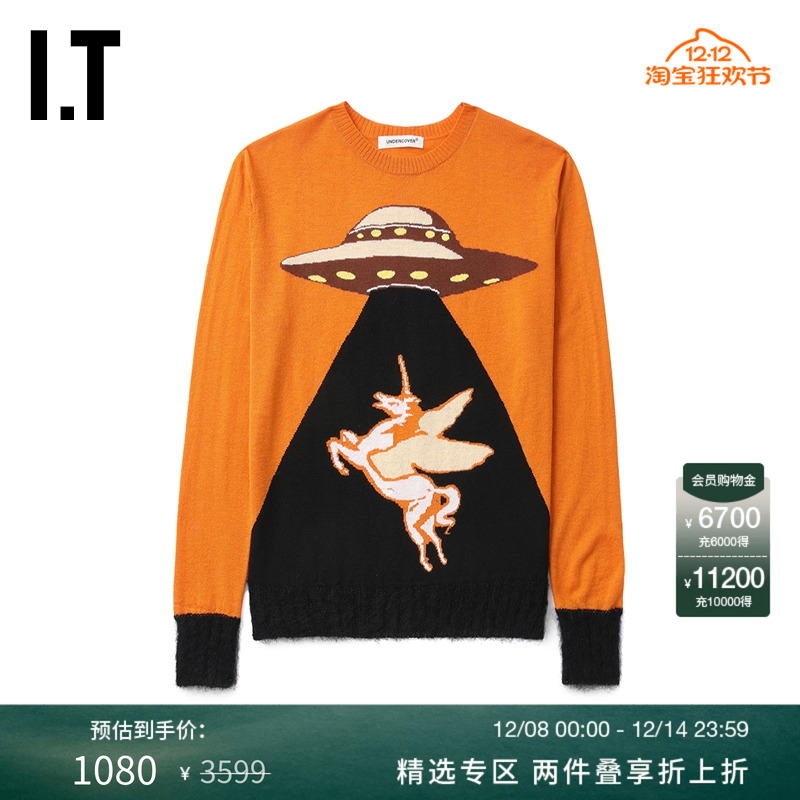 ITUNDERCOVER高桥盾圆领针织衫