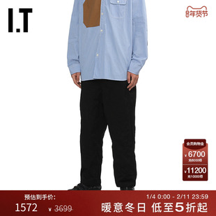 IT JUNYA WATANABE男装落裆长裤新款简约潮流宽松休闲裤WPP019MP