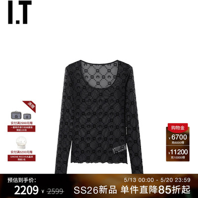ITMARINESERRE微透长袖上衣