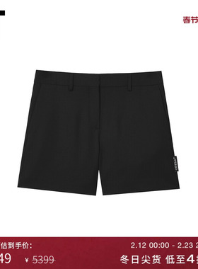 IT OFF-WHITE™女装纯色休闲短裤新款5E0000XO